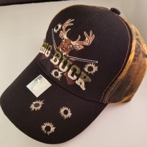 Men's baseball hunting cap.."BIG BUCK"..NEW!!!